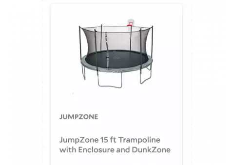 15' Trampoline (JumpZone)
